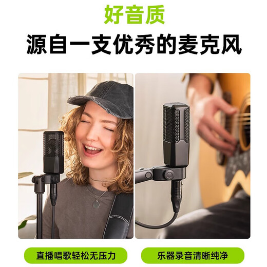 LEWITT LCT440PURE-ES large diaphragm condenser microphone sound card set computer mobile phone live broadcast equipment national karaoke recording microphone LEWITT LCT440ES condenser microphone single product (needs to be used with a sound card)