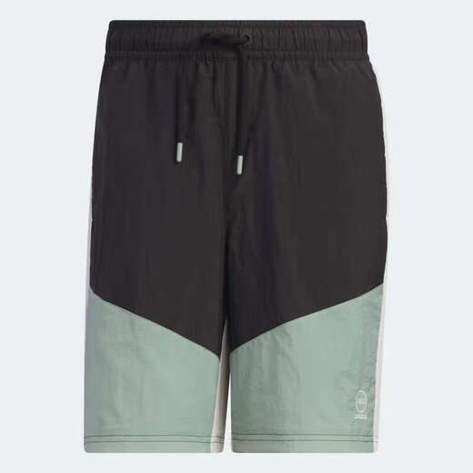 Adidas Neo Shorts Pantalones para hombres Summer Nuevo entrenamiento de fitness al aire libre Pantalones de pellizco Pantalones de playa transpirables para correr pantalones cortos negros IP3882 S