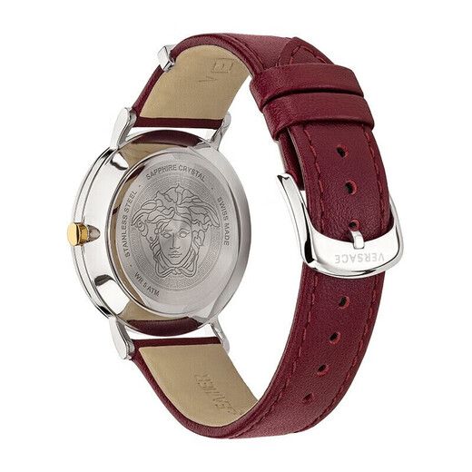 Versace (VERSACE) Swiss watch ladies Medusa quartz watch gift box New Year's birthday gift for girlfriend VEK400221-36MM