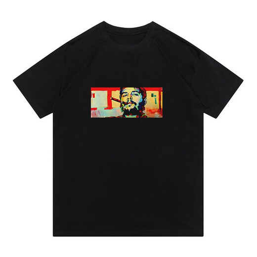 云蔷切格瓦拉t恤 主义周边短袖衣服夏季t桖班服男 白色 D4882 切格瓦拉 XL150-170斤