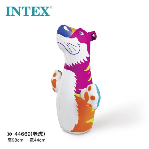 INTEXF44669 bottom water-filled tumbler inflatable toy baby fitness children's exercise early education toy tiger