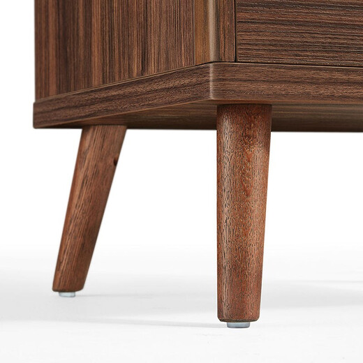 林氏家居床头柜卧室储物柜收纳柜床边柜JU1B-A【胡桃色】JU1B-C床头柜