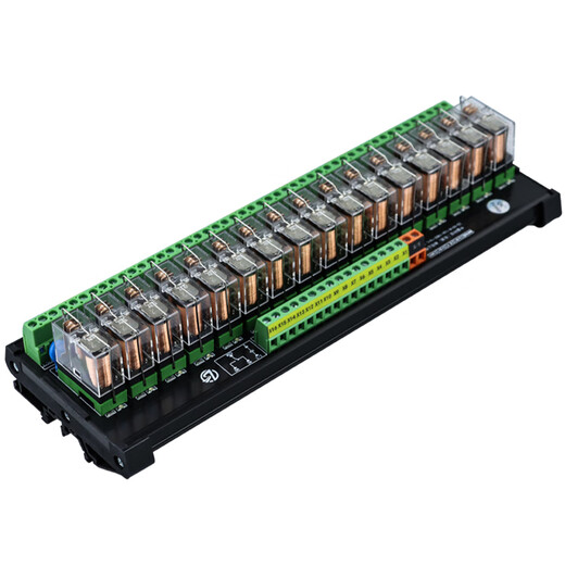 Relay module module 12V 24V combination control board PLC intermediate relay isolation amplifier board 4-way 12V DC one open and one closed 16A