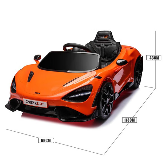 Rovip McLaren authorized children's electric car four-wheel car baby sports car boys and girls remote control toys can sit on gifts