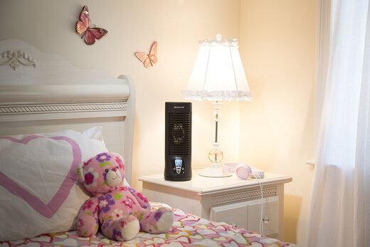 
HONEYWELL HTF210B QuietSet Personal Table Fan Black