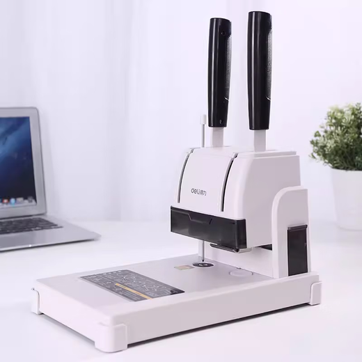 Huimeng Buchhaltungs-Gutschein-Bindemaschine 3888 Finanz-Bindemaschine Nietrohr-Bindemaschine Spezialpersonal-Akten-Bindemaschine Datei-Ausschreibungs-Bill-Stanzmaschine Bindemaschine Bildtext Vertrag Feinkost 3888 Bindemaschine Paket 2