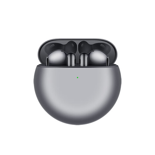Huawei FreeBuds 4E True Wireless Bluetooth Headphones Half-ear Comfortable Wear/Game and Sports Music Headphones/High-Resolution Sound Quality Frost Silver