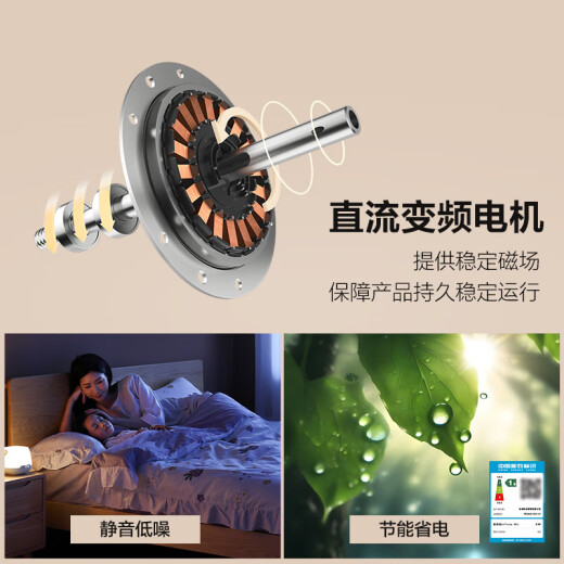 OPPLE fan light ceiling fan light multi-level color LED lighting Ra95 Nordic restaurant bedroom chandelier 1-level energy efficiency care light