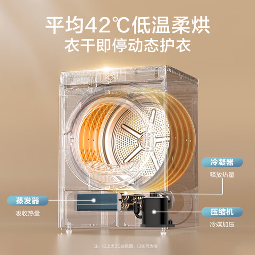 小天鹅（LittleSwan）洗烘套装 12KG滚筒洗衣机全自动+10KG热泵烘干机家用烘衣服 1.1洗净比 除菌 V098WDT+02 国家补贴