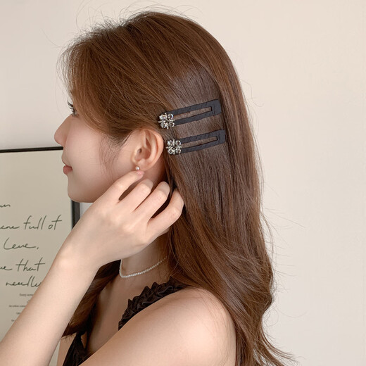 Chimera (CHIMERA) 2 pieces of high-end broken hair bangs hairpins hairpins side clips hair accessories hairpins girl birthday gift