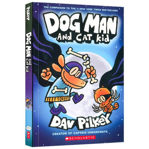 神探狗狗 Dog Man第四册进口原版全彩漫画桥梁书 （凯迪克大奖获奖作家生涯代表作品）小学生课外阅读故事 儿童英语启蒙绘本【6-9岁】