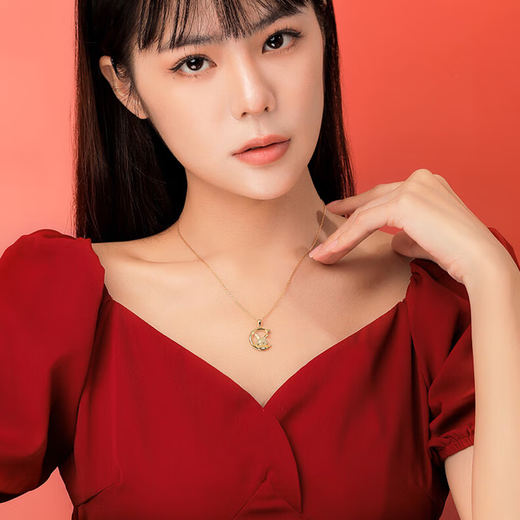 BOEAY Authentic Jade Rabbit and Hetian Jade Pendant Silver Necklace for Women 2025 New Light Luxury Niche Gift for Girlfriend Birthday Gift for Girls Shipped from Qicang Cute Monkey Necklace