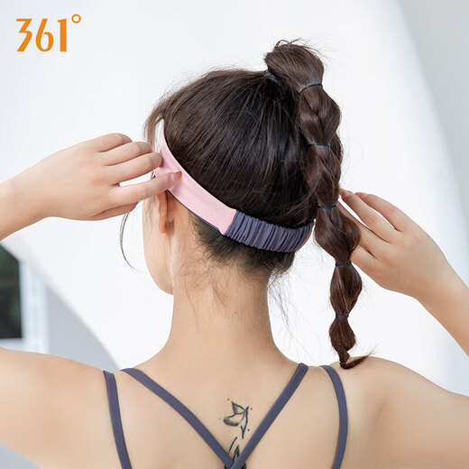 361 Yoga headband for women running sports sweat-absorbent anti-sweat band anti-sweat fitness headscarf headband hair guide sweat band