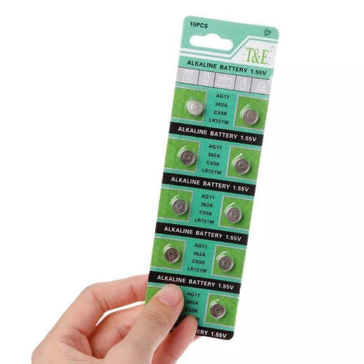 Zhihege SR721SW watch battery electronic AG11 362 LR721 universal button battery silver oxide 2 capsules
