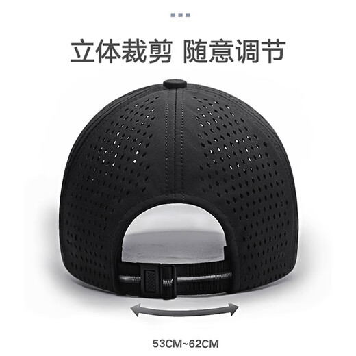 GRGN hat men's summer peaked cap fishing hat mesh breathable quick-drying sun protection hat peaked hat sunshade baseball cap