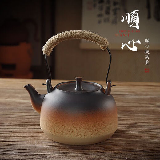 Mianxiaocheng Chaozhou pure handmade charcoal stove ancient stove integrated inner chamber Kung Fu tea stove retro clay charcoal stove boil water for tea Dakaiyun charcoal stove with cover + base