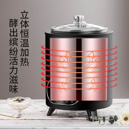 云初晞伟纳斯商用全自动可定时恒温智能大容量发面酸奶米酒发酵机商用电热酸奶机 8L 酸奶发酵机  升级款  白色