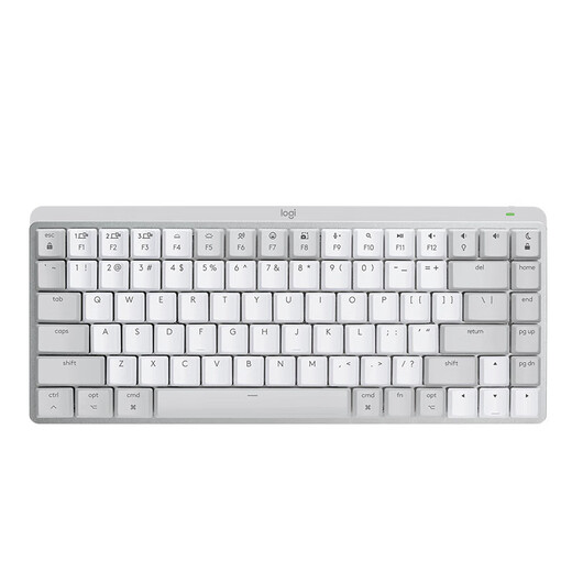 Logitech Logitech Master Series MX Mechanical/mini wireless Bluetooth mechanical keyboard notebook desktop computer office game mx mini MAC version - black single light blue axis