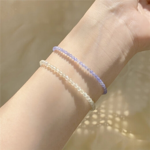 Each Clay Tanzanite Bracelet Koi King Love Very Fine Women's Beads Student Retro Niche Ins Girlfriend Gift Spring and Summer One Size (Suitable for Hands 14-16cm)