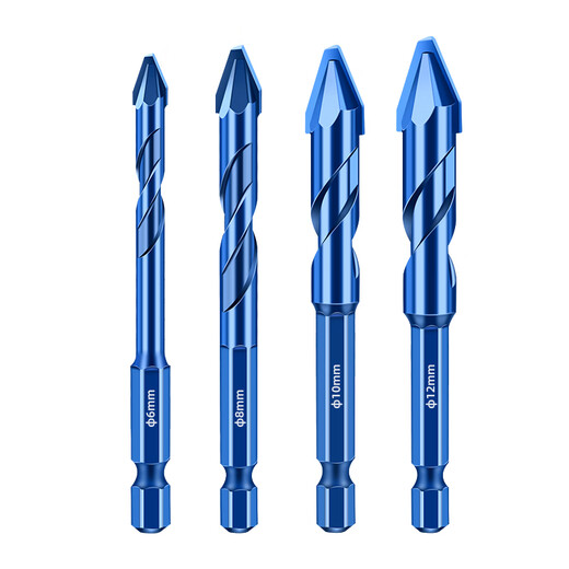 Baolian tilted head eccentric drill super hard alloy tile drill bit tile concrete dry glass ceramic hand electric drill drill bit
