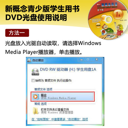 New Concept English Youth Edition 4A Student Book (on-demand version with 1 MP3 disc and 1 DVD disc)