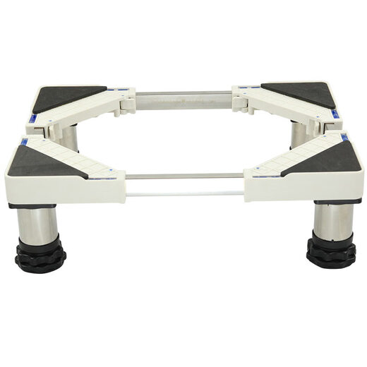 Brand universal vertical cabinet air conditioner base square heightened bracket air conditioner bracket chassis moisture-proof and anti-corrosion bracket T-12 stainless steel 8 feet total height 18-21 cm