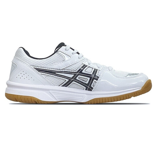 ASICS Tischtennisschuhe für Damen und Herren, Unisex-Volleyballschuhe, Badmintonschuhe, Indoor-Sportschuhe 1053A034 1053A034-101 weiß/schwarz 42,5