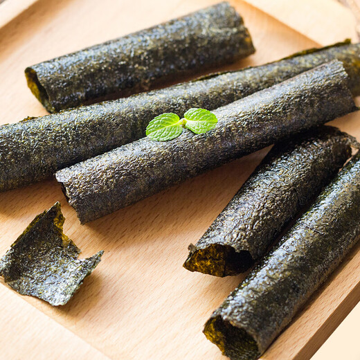 Boss Zai imported from Thailand, seaweed rolls, spicy squid flavor, crispy seaweed, snacks, individually packaged 3g*9 pieces