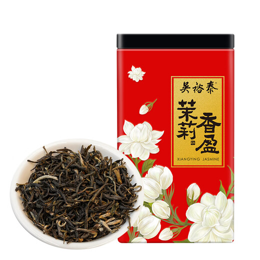 Wu Yutai tea, scented tea, herbal tea, strong-flavored jasmine tea, jasmine fragrance, six buds, 180g, affordable