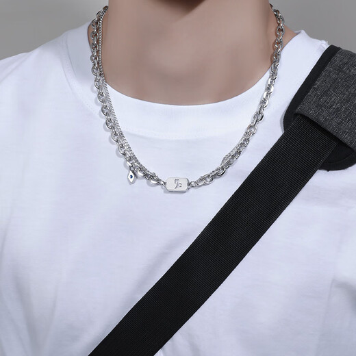 BJYL Twelve Constellation Necklace Men's Trendy Versatile High-end Boys' Clavicle Chain Niche Fashion Accessories Trendy Brand Pendant Order Remarks Constellation