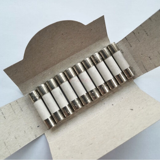 ESKA ceramic fuse 5x20 with sand slow speed T1H250V ceramic tube with arc extinguishing sand 1A box