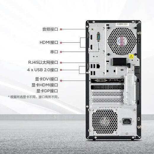 Lenovo Yangtian P780 commercial high-end graphics desktop customized I7-10700 32G 2T+2T solid state driverless RTX2060 6G independent display 31.5 LCD supports win7