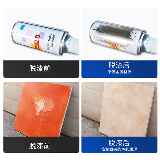 Sanhe multi-effect paint remover, paint remover, metal paint remover, high-efficiency peeling and brushing type, model H121 1L/can