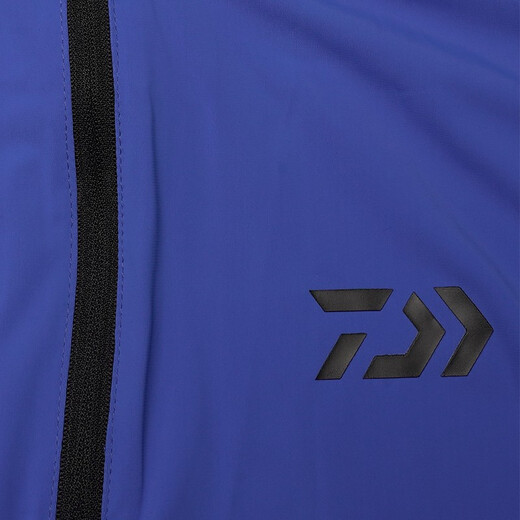 DAIWA fishing clothing sun protection clothing DE-5909CS hooded short-sleeved shirt summer T-shirt dark blue-M size