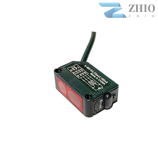 Small laser diffuse reflection photoelectric switch PZ-D42 small size square retroreflective sensor 5V12V24V PZ-D42 diffuse reflection within 30 cm/small laser button adjustment