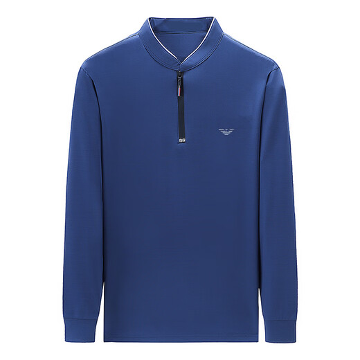 Emporio Armani T-shirt à manches à manches à manches longues et hiver d'âge moyen des hommes d'âge moyen Sweat-shirt décontracté de l'âge moyen Haqing (6625) peluche s 165 / 84a