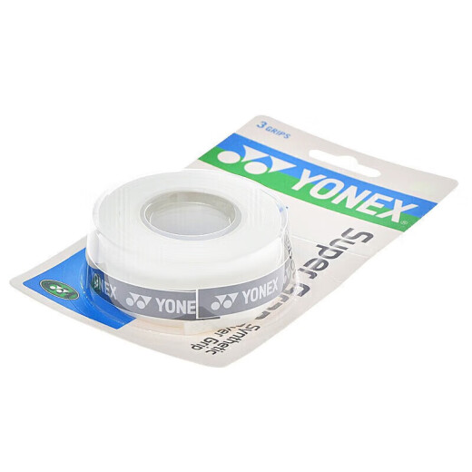 YONEX Yonex Badminton Hand Glue Sports Sweat-Absorbent Grip Glue AC-102C-011 White Three Pack