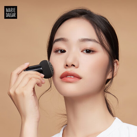 MARIE DALGAR (20g + small mushroom puff) small mushroom elastic nude beauty cream air cushion concealer isolation net celebrity dry skin No. 3 natural color (natural yellow color) 20g