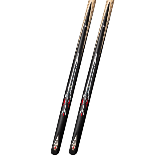 Yebao billiard cue quasi-god series Chinese black 8 eight table cue magic 1 small head handmade hard core 1 magic weapon G2 Shijiaban soldier armor Yitian sword 2025 new style