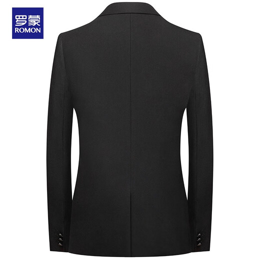 Romon suit men's slim fit professional formal elastic suit business groom's suit wedding dress men's clothing