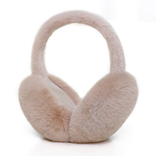 HUIGYAAY ear muffs for women, cute plush winter warm ear bags, anti-freeze ear caps, ear muffs, ear protectors, foldable ear warmers, 7839 cloth rod purple, 1 piece