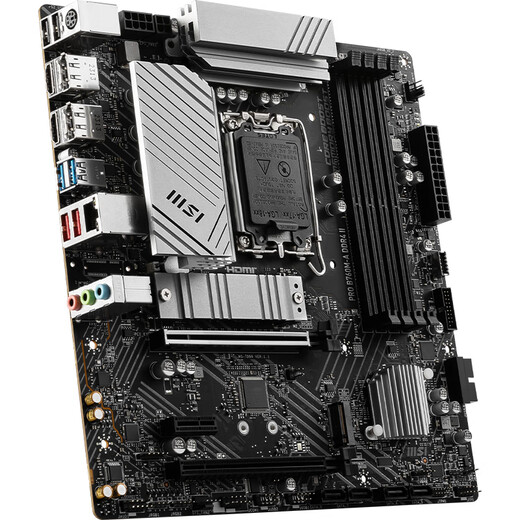 微星（MSI）PRO B760M-A DDR4 II 游戏电脑主板 支持 CPU 14600KF/12600KF/13490F(Intel B760/LGA 1700)