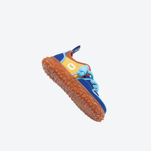 
OETZI Iceman Oz's cute canvas shoes for men and women in the same style spring and summer contrasting colors versatile thick-soled jelly big head ugly shoes blue yellow gray white brick red T24341540 43