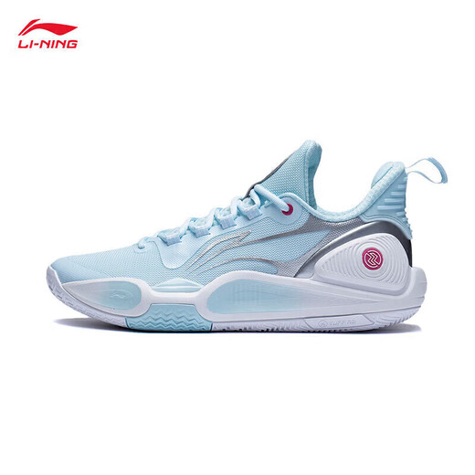 Li Ning Blitz 9 Basketball Shoes Men's Lightweight Rebound Wear-Resistant Breathable Professional Sports Shoes ABPT001