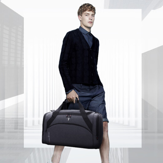VICTORIATOURIST travel bag fitness bag large capacity luggage bag handbag men and women travel bag V7010 gray