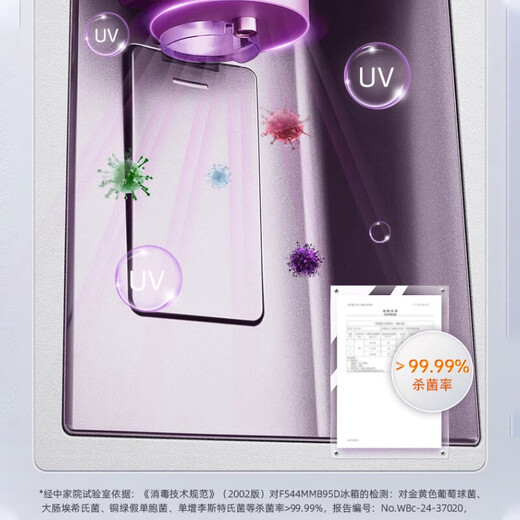 LG refrigerator large capacity fully automatic ice making cross-fold four-door ultra-thin embedded integrated living room home fresh air-cooled frost-free frequency conversion energy-saving door-in-door automatic ice making 640 liters four-door F664MEH95D