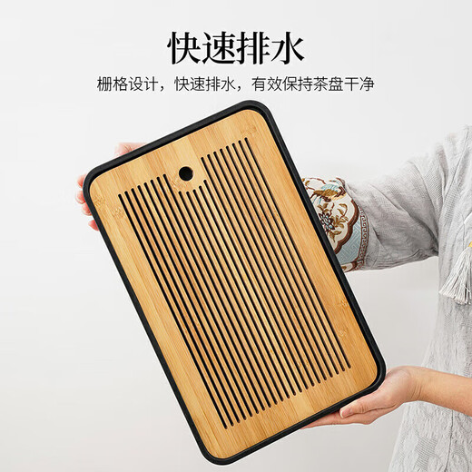 Qixuanyuan Zisha automatic tea set household kung fu tea set lazy tea making artifact tea cup complete set tea tray Wukong ornaments