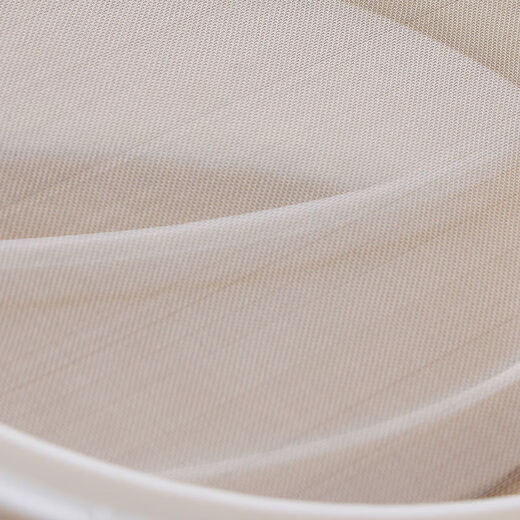 Enshousu round flour sieve plastic leakage mesh sieve bucket stainless steel filter handheld basket sieve Luo bucket sugar powder sieve sieve flour sieve 35 cm