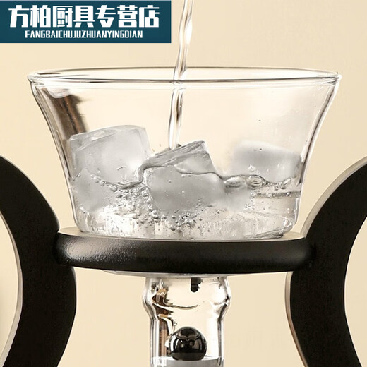 Baichunbao semi-automatic tea set for lazy people to make tea, tea and water separator for home guests, tea maker, Father's Day gift, palace lantern tea set