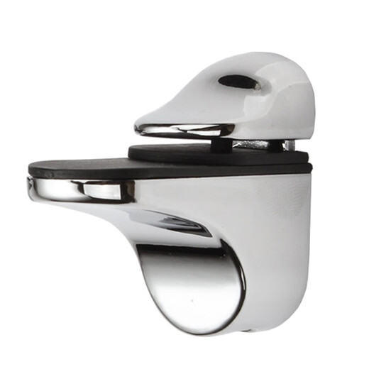 Arial réglable en verre trempé Clip de fixation Clip de canard F-Type Partition Clamp Suine Strait Crampal Contexte Accessoires 826 Dessin de fil (deux pièces) avec vis de montage
